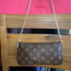 Louis Vuitton Brown Monogram Pochette